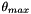 $ \theta_{max} $