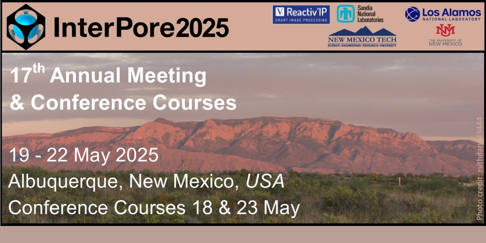 Conference | InterPore 2025 | Albuquerque, New Mexico, USA